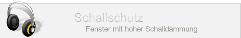 Schallschutz für Kunstsofffenster